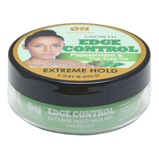 On Natural Edge Control Extreme Hold Hair Gel Peppermint  Tea Tree Oil