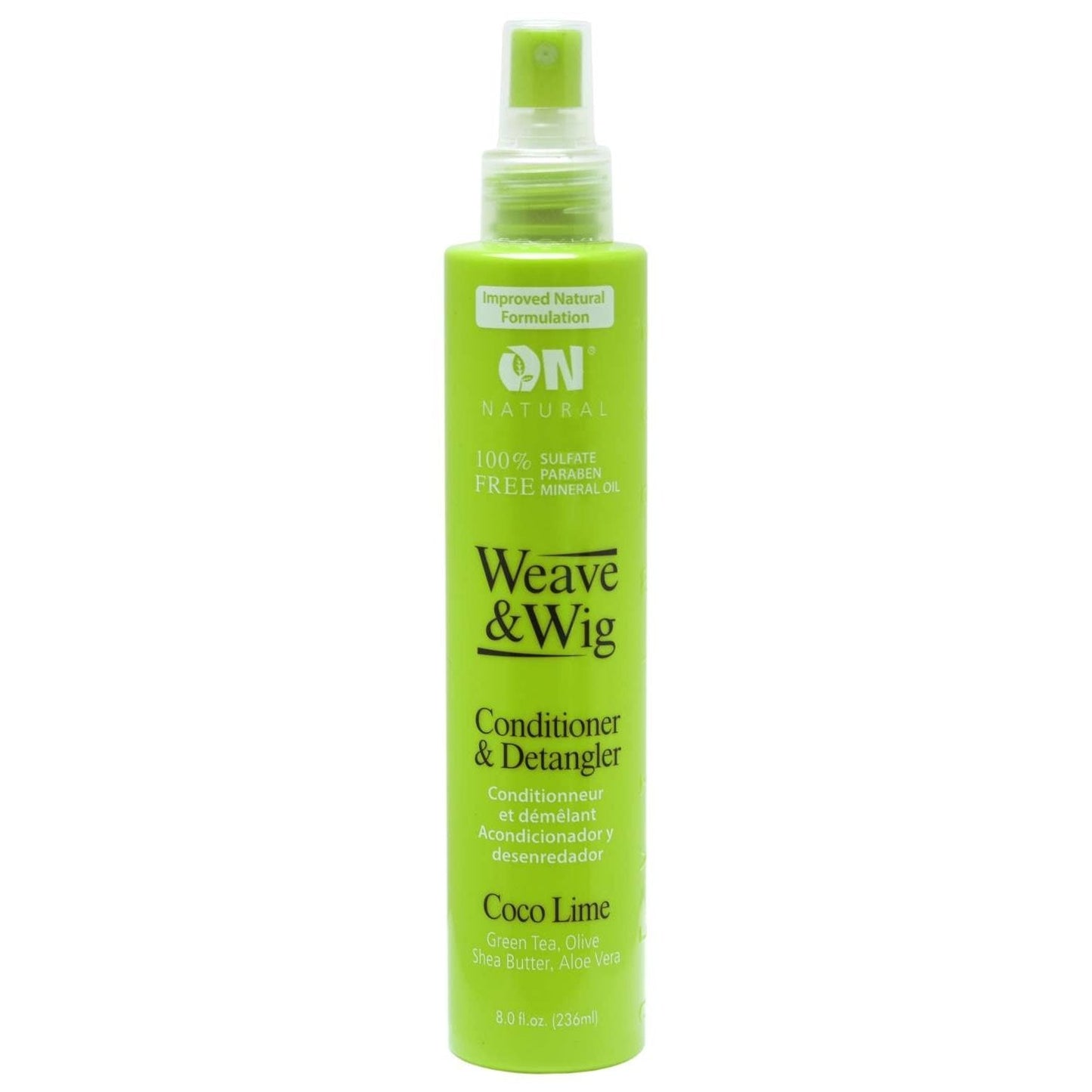 On Natural Weave  Wig Coco-Lime Conditioner  Detangler