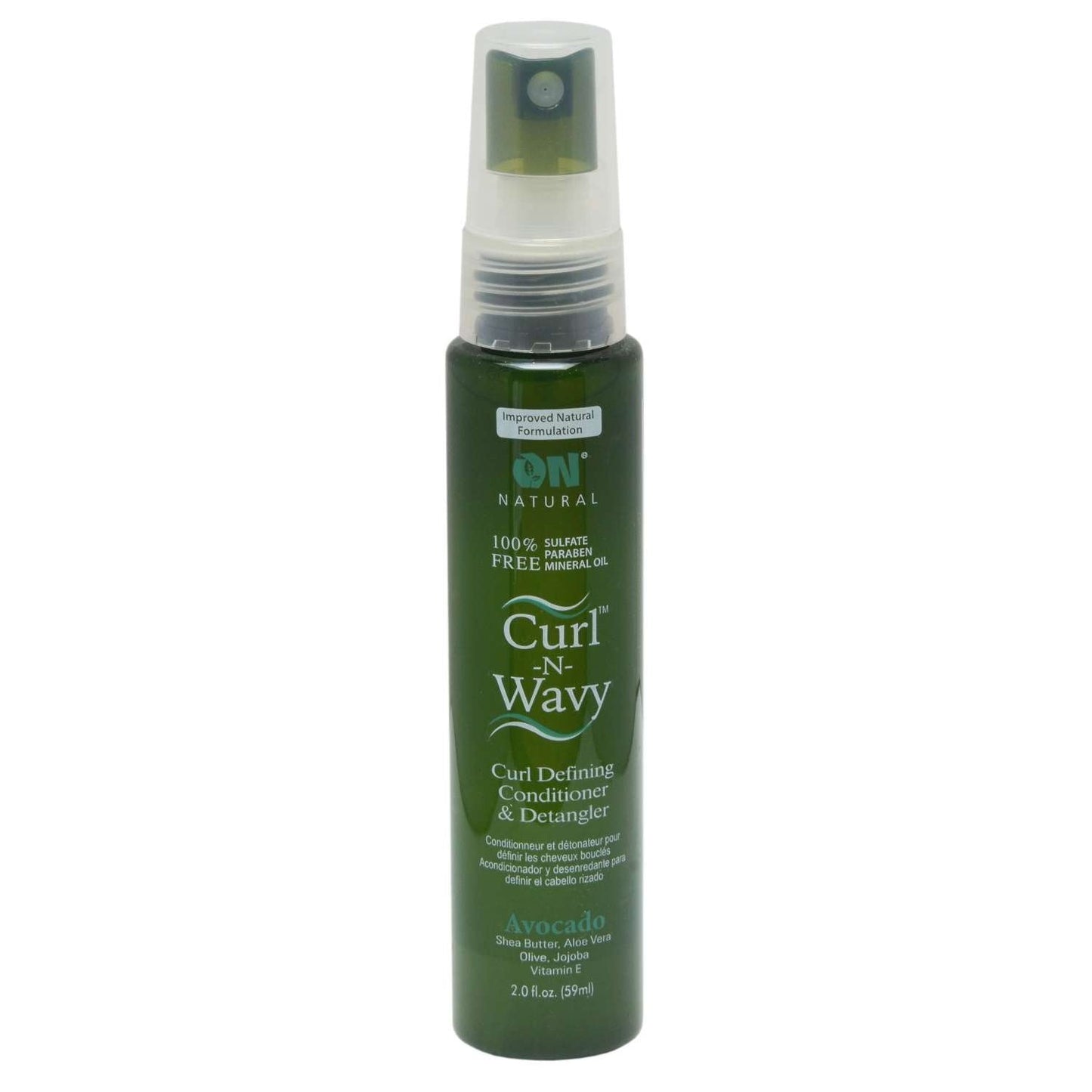 On Natural Curl-N-Wavy Avocado Detangler