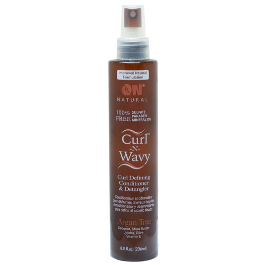 On Natural Curl-N-Wavy Argan Tree Detangler