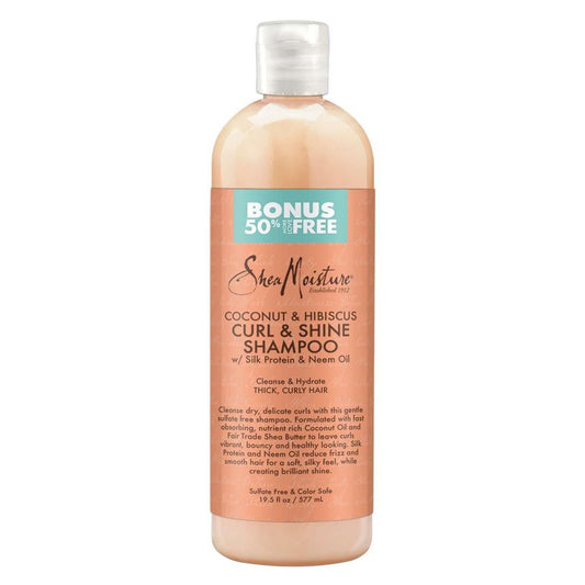 Shea Moisture Coconut  Hibiscus Curl  Shine Shampoo