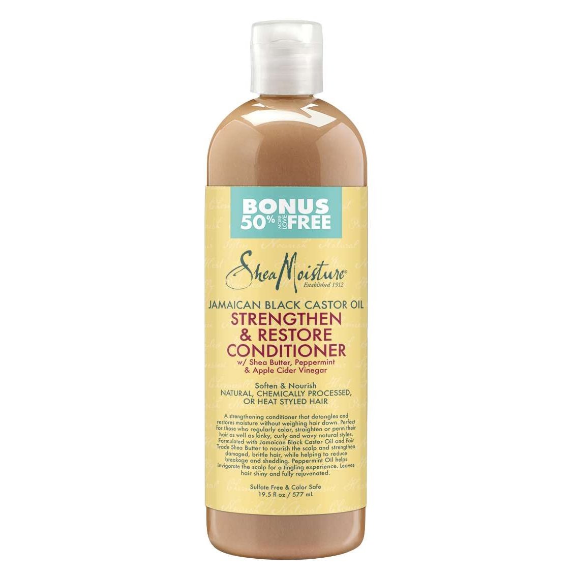 Shea Moisture Jamaican Black Castor Oil Strengthen  Restore Conditioner