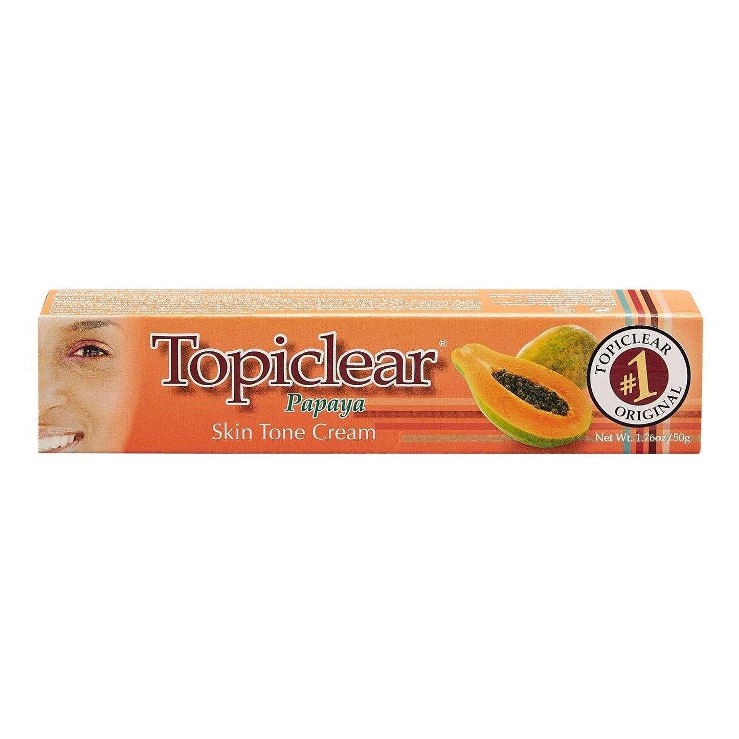 Topiclear Skin Care Tone Cream Cream Papaya